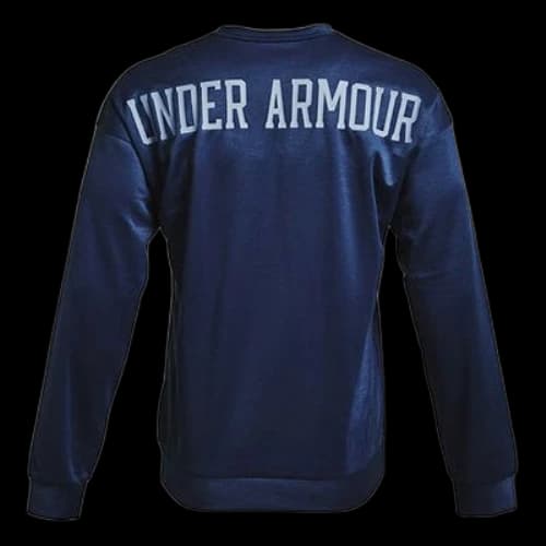 Under Armour Recover Round Neck Training Loose Sports Navy Blue