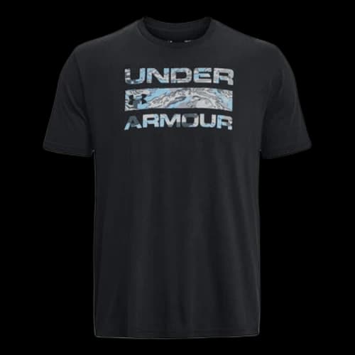 Under Armour Stacked Logo Fill T-Shirt 'Black Steel'