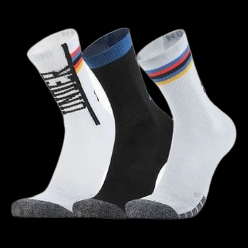 Under Armour HeatGear Novelty Crew Socks (3 Pack) 'Multi-Color'
