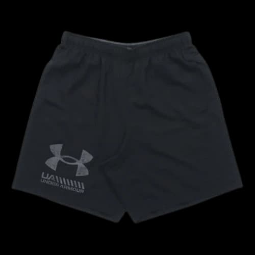 Under Armour Woven Graphic Sports Shorts 'Black Grey'