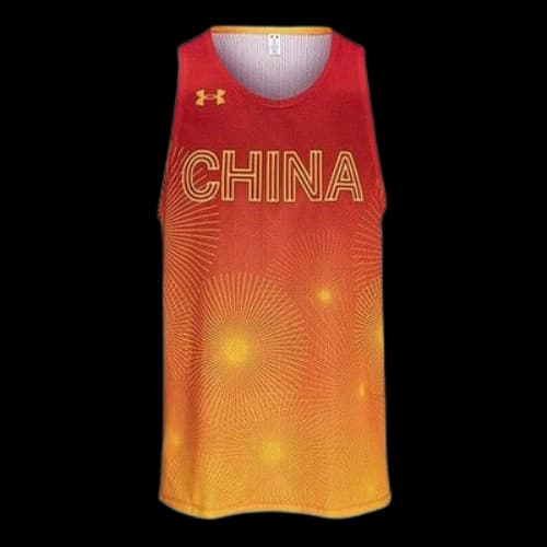 Under Armour China 3x3 Replica Jerseys 'Orange Red'