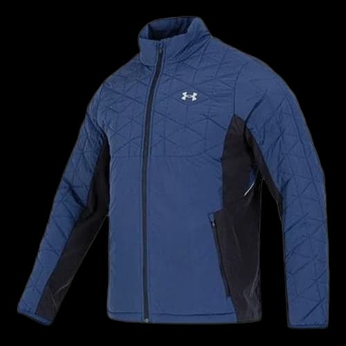 Under Armour UA ColdGear Reactor Storm Hybrid Full Zip Golf Jacket 'Blue'