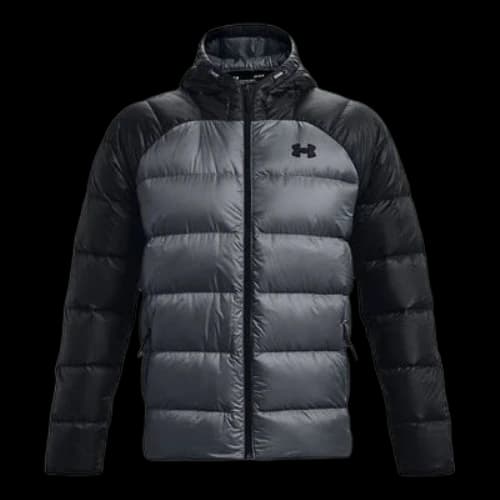 Under Armour Down Puffer Jacket 'Black Grey'