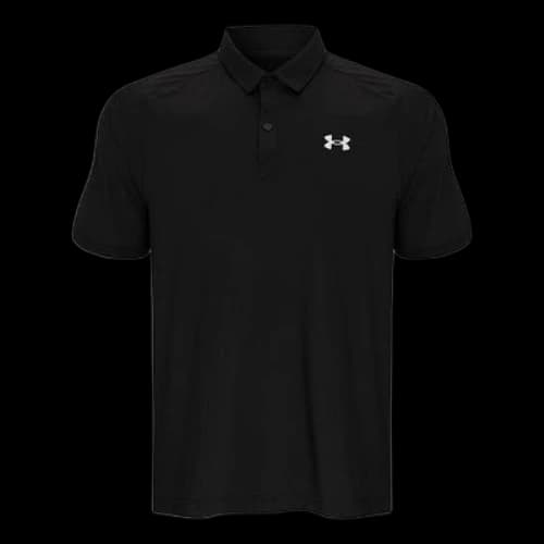 Under Armour Golf Sports Breathable Loose Short Sleeve polo Black