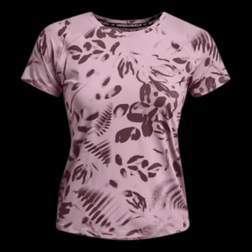 Under Armour Iso-Chill 200 Printed T-shirt 'Purple' (Women's)