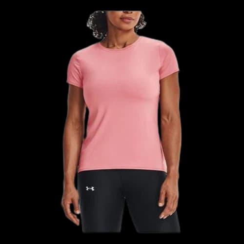 Under Armour Heatgear(R) Ds Training Casual Sports Breathable Short Sleeve Pink (Women's)