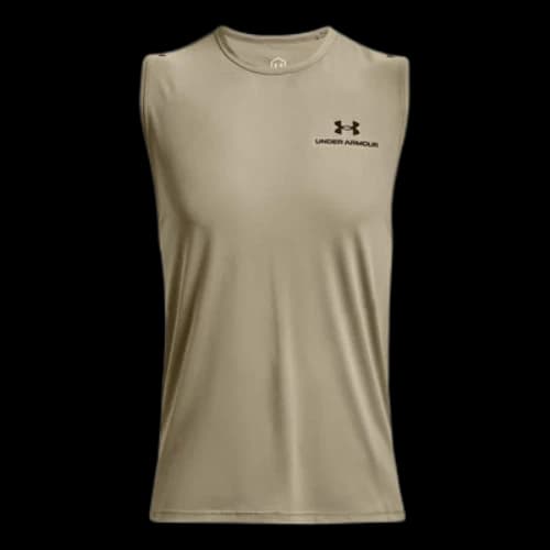 Under Armour Rush Energy Logo Tank 'Khaki'