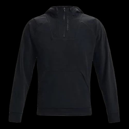 Under Armour Rush Fleece Long Sleeve Hoodie 'Black'