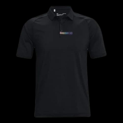 Under Armour Rush Bonded Polo Shirt 'Black'