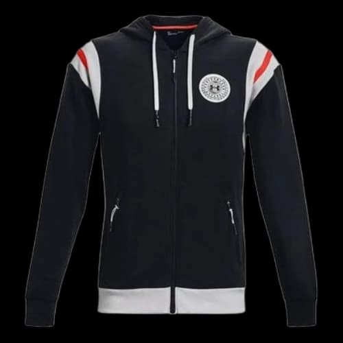 Under Armour Rival Fleece Full Zip Hoodie Jacket 'Black'