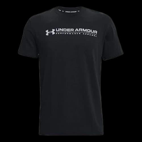Under Armour Training Sports Round Neck Short Sleeve Black