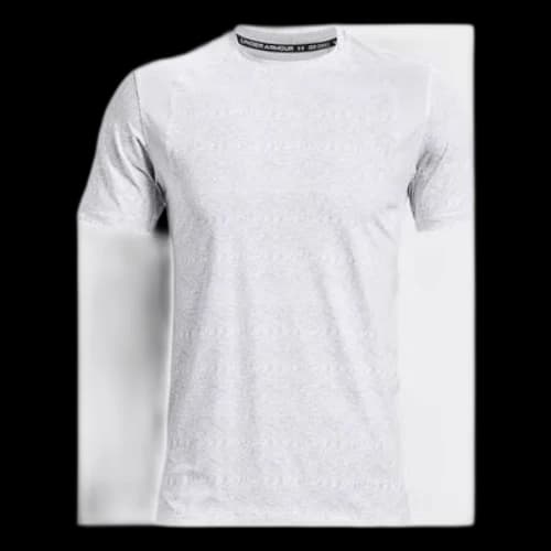 Under Armour Iso-Chill Run 200 Print Short Sleeve 'White'