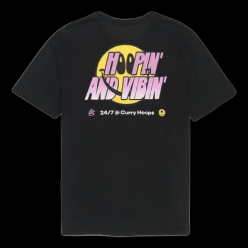 Under Armour Curry Hoop Vibes T-shirt 'Black'