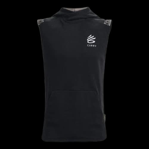 Under Armour Curry Fleece Sleeveless Hoodie 'Black'