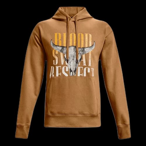 Under Armour Project Rock Graphic Hoodie 'Yellow Tan'
