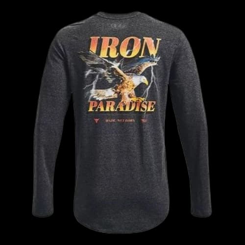 Under Armour Project Rock Outlaw Iron Paradise T-shirt 'Black'