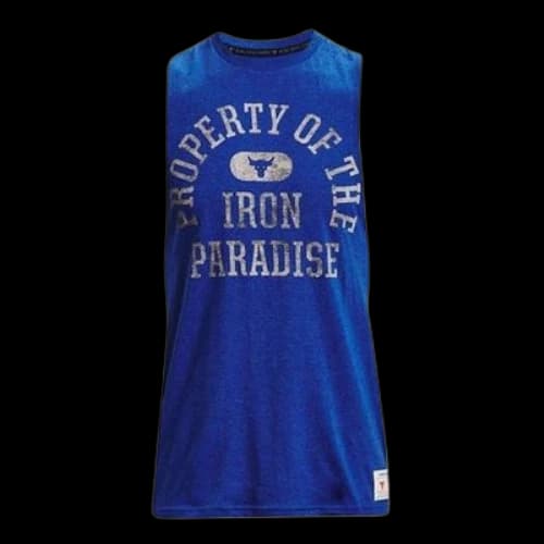 Under Armour Project Rock Property Tank 'Blue'