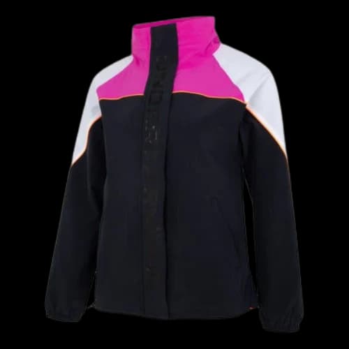 Under Armour Fitness Training Woven Jacket 'Black White Pink' (Women's)
