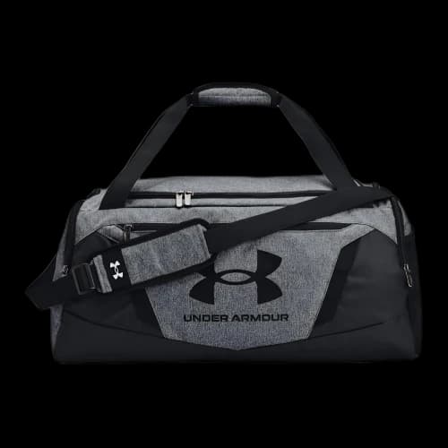 Under Armour Polyester Handbag, Shoulder Bag, Crossbody Bag, Gym Bag Medium Unisex Asphalt Gray/Black