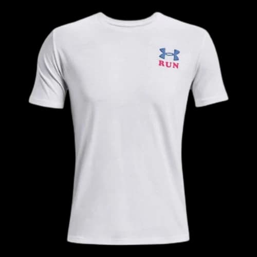 Under Armour Keep Run Graphic T-shirt 'White'
