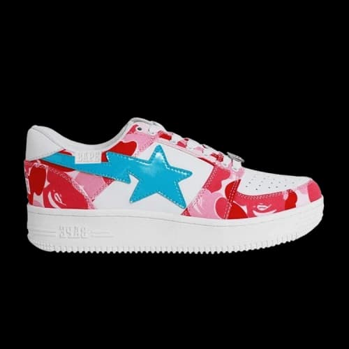 Bapesta Low 'Pink Camo'