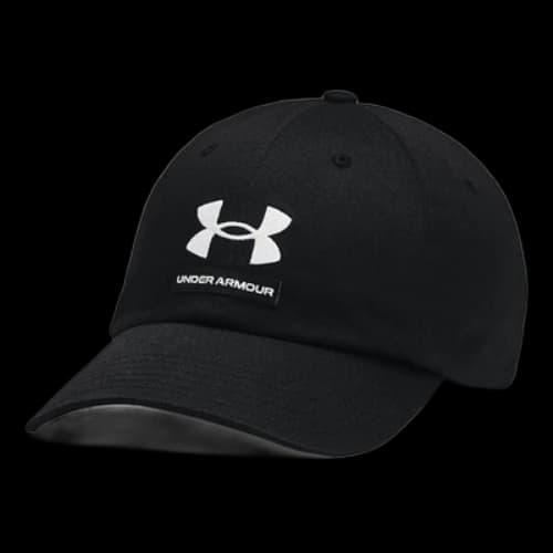 Under Armour Branded Hat 'Black White'