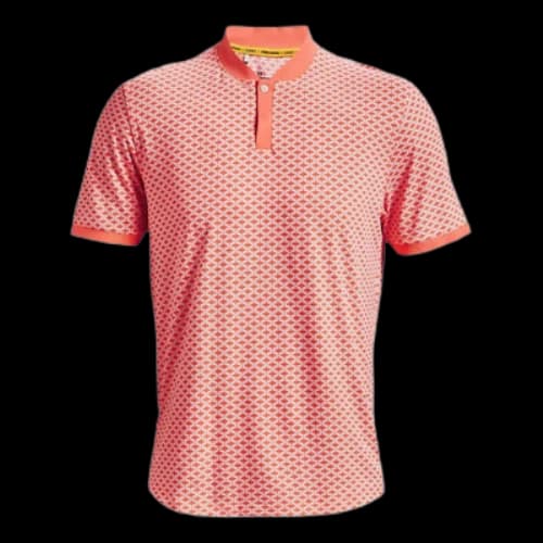 Under Armour Curry Greater Than Polo Shirt 'Red Pink'