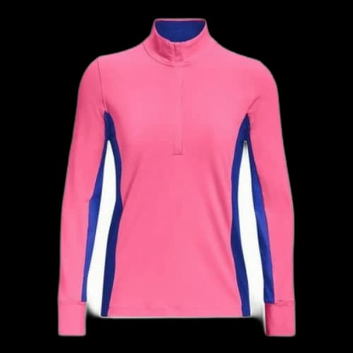 Under Armour Storm Midlayer 1/2 Zip Sweatshirt 'Pink Blue' (Women's)
