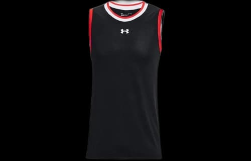 Under Armour Baseline Tank Top 'Black Red'