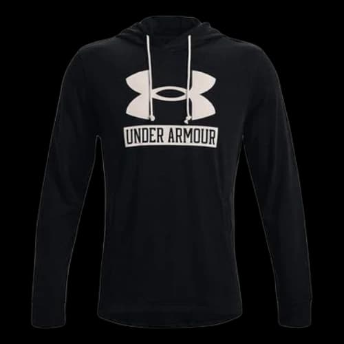 Under Armour Rival Terry Logo Hoodie 'Black'