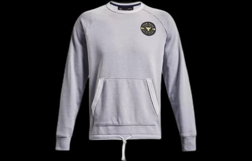 Under Armour Project Rock Heavyweight Terry Sweatshirt 'Grey'