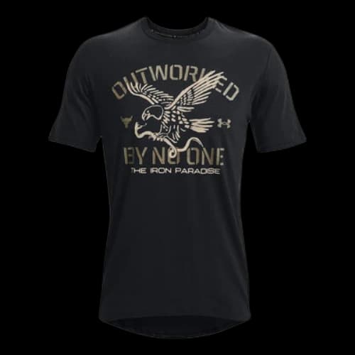 Under Armour Project Rock Outworked T-shirt 'Black'