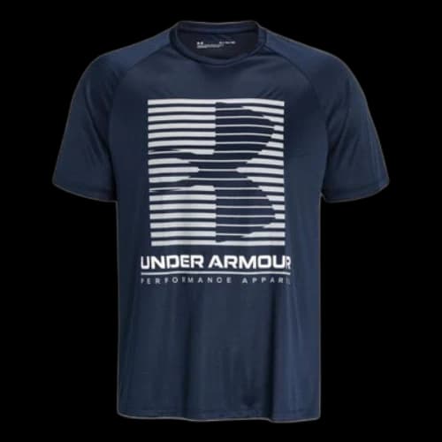 Under Armour Velocity Graphic Tee 'Dark Blue'