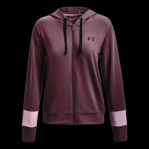 Under Armour Rival Terry Jacket 'Burgundy' (Women's)