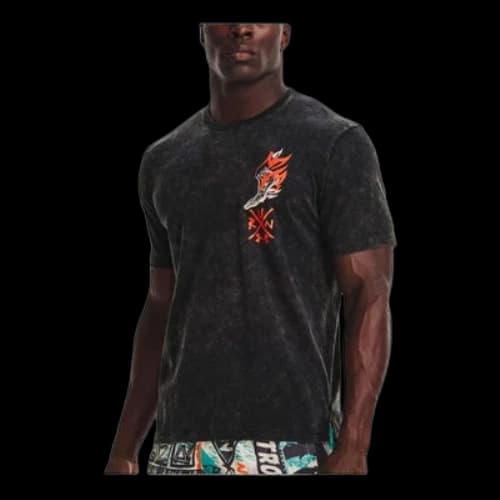 Under Armour Destroy All Miles T-shirt 'Black'