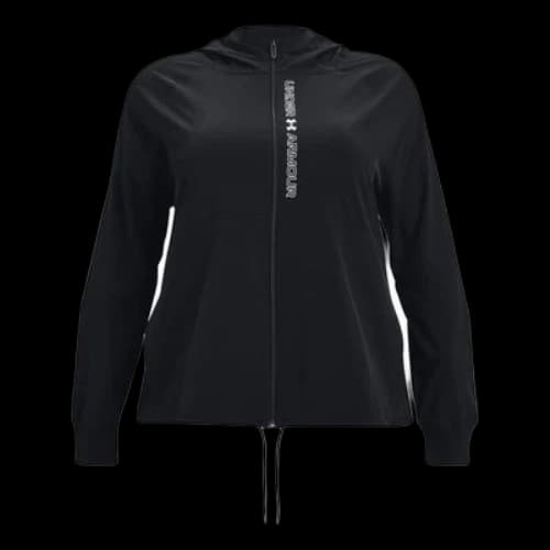 Under Armour Woven Full-Zip Waterproof Jacket 'Black' (Women's)