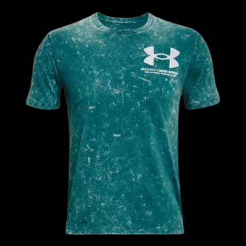 Under Armour Run Anywhere Logo T-shirt 'Teal'