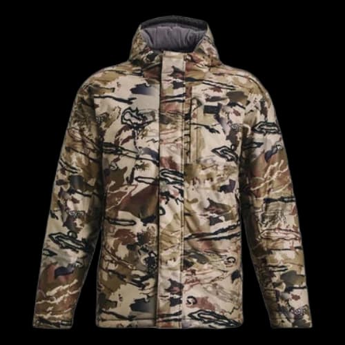 Under Armour Stormproof ColdGear Infrared Deep Freeze Jacket 'Green Brown Camo'