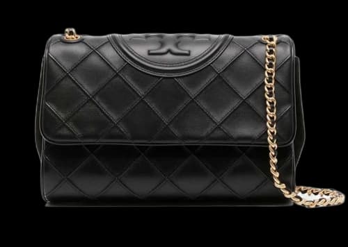 Tory Burch Fleming Soft Convertible Shoulder Bag Black