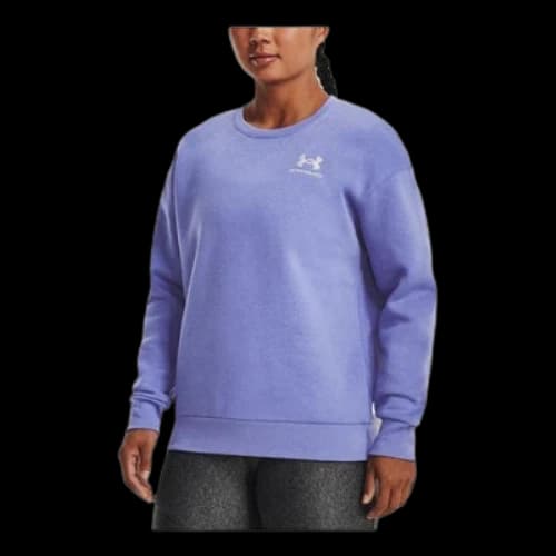 Under Armour Essential Fleece Crew Sweatshirt 'Blue' (Women's)