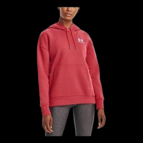 Under Armour Essential Fleece Hoodie 'Red' (Women's)
