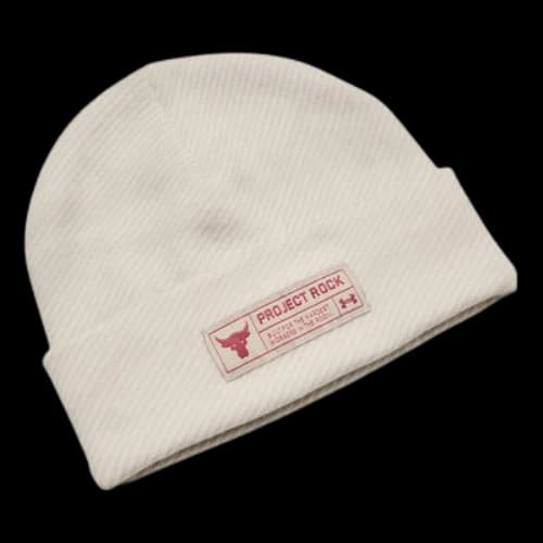 Under Armour Project Rock Beanies 'Beige'
