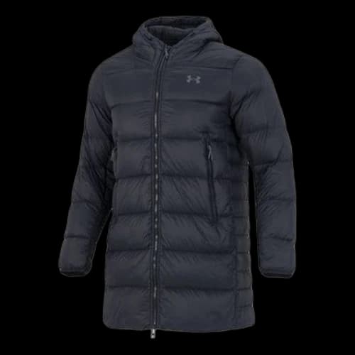 Under Armour Down Parka Fleece Jacket 'Black Grey'
