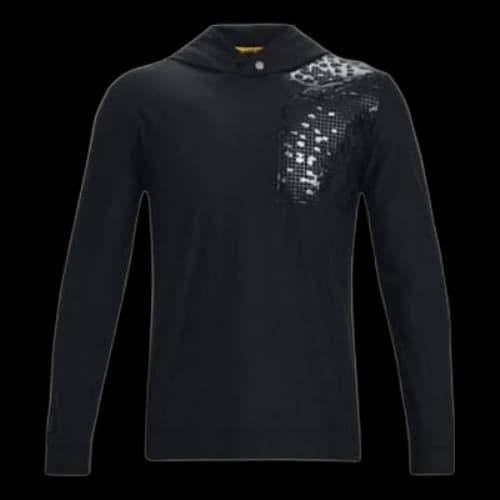 Under Armour Curry Hooded Golf Shirt 'Black'