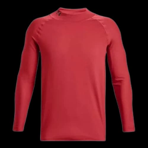 Under Armour SmartForm Rush Mock Long Sleeve T-shirt 'Red'