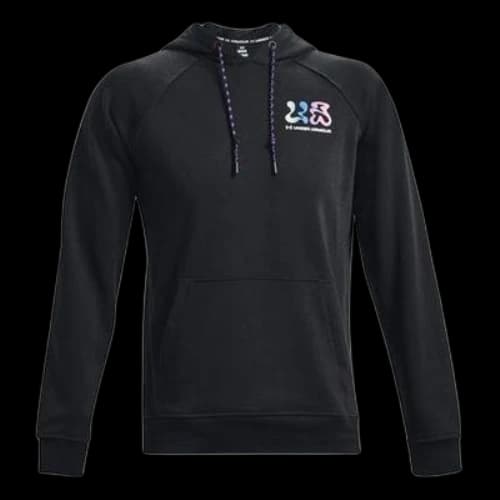 Under Armour Saco Negro Hombre Elevatd Terry Hoodie 'Black'