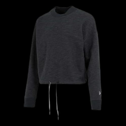 Under Armour Essential Script Crew Sweatshirt 'Black' (Women's)