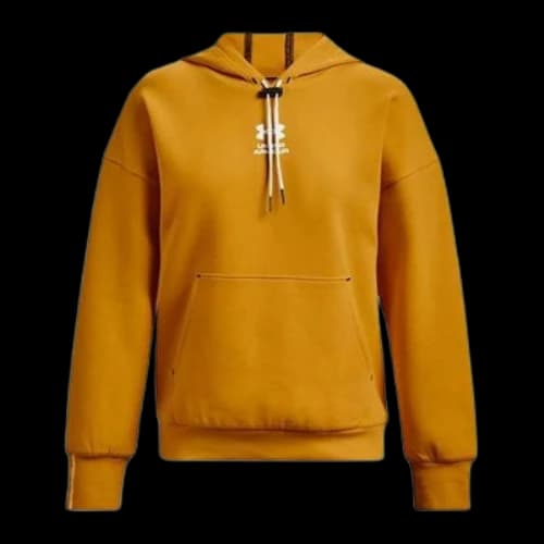 Under Armour Summit Logo Hoodie 'Yellow Gold' (Women's)