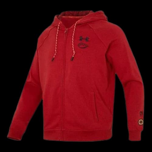 Under Armour CNY Lny Terry Full Zip Jacket 'Red'