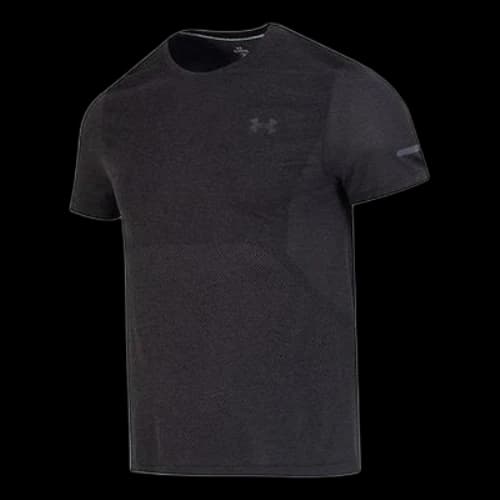 Under Armour Seamless Stride Short Sleeve 'Black'